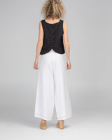 Jedda Linen Pant - White