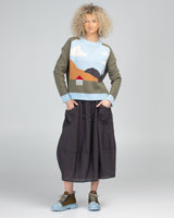 Winter Guru Skirt - Slate