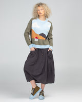 Winter Guru Skirt - Slate