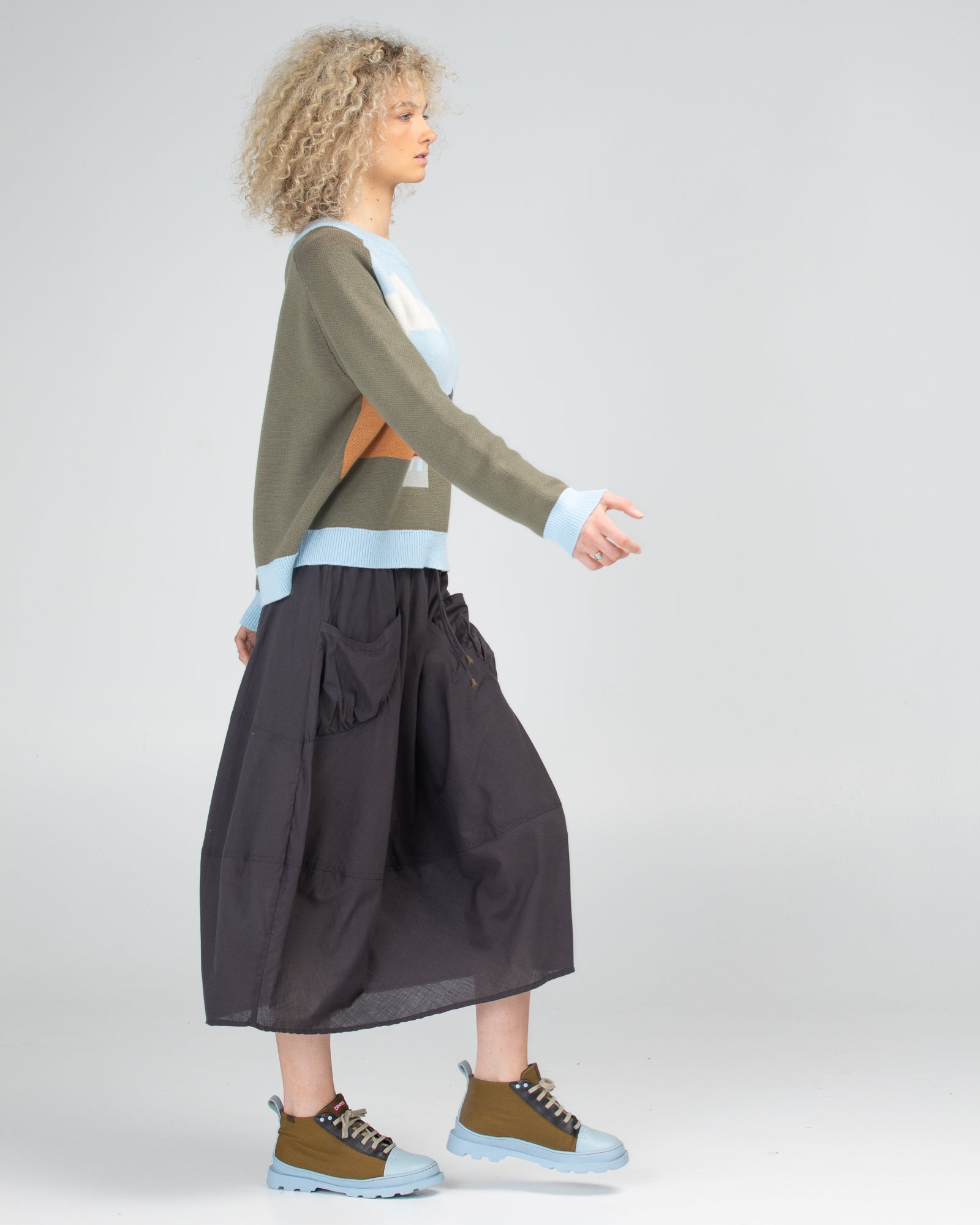 Winter Guru Skirt - Slate