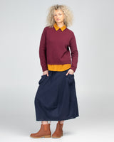 Winter Guru Skirt - Navy