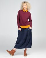 Winter Guru Skirt - Navy