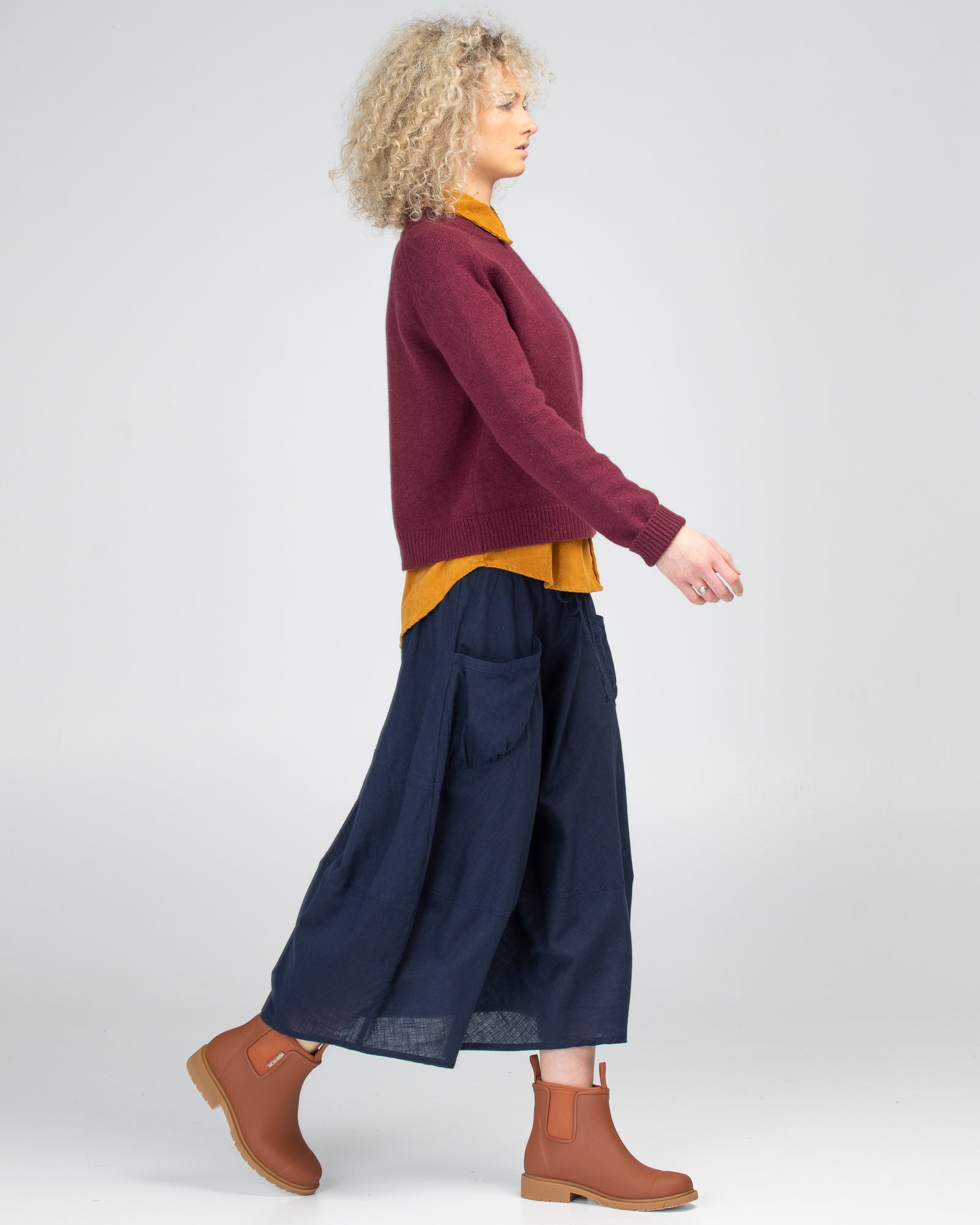 Winter Guru Skirt - Navy