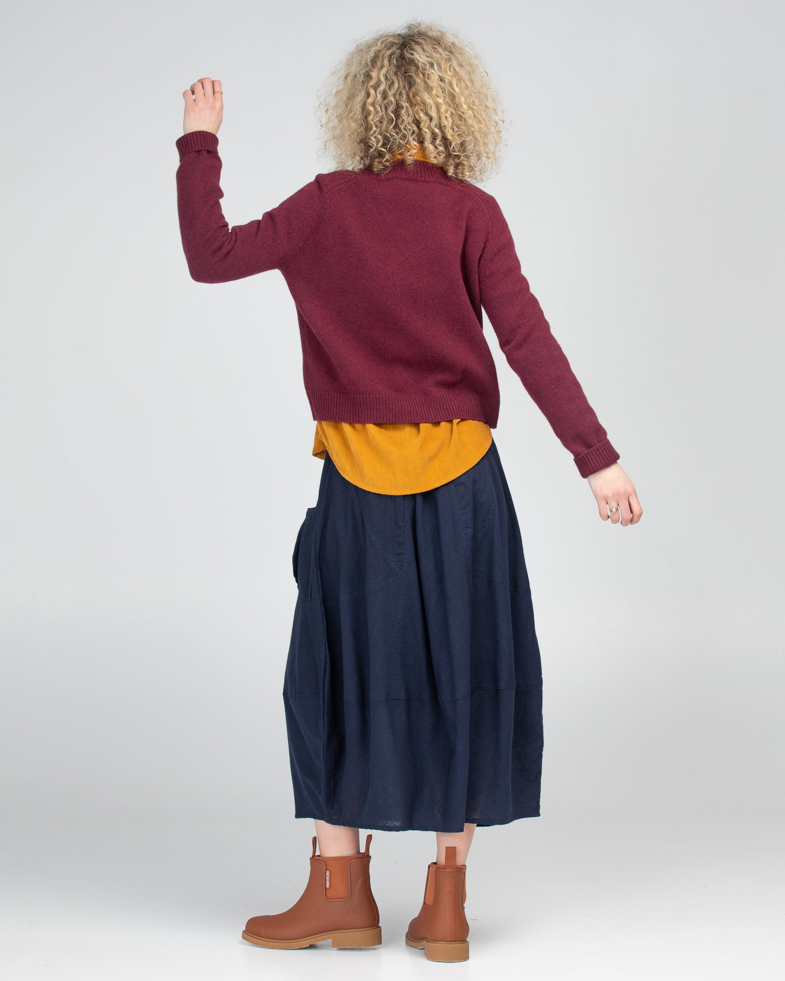 Winter Guru Skirt - Navy