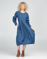 Guru Dress - Mid Wash Denim