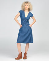 Daisy Dress - Mid Wash Denim