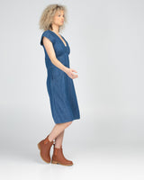 Daisy Dress - Mid Wash Denim