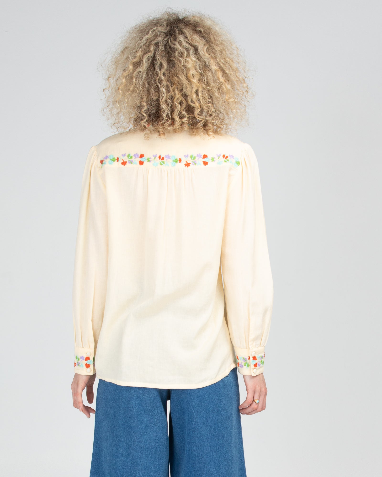 Rosemary Top - Cream