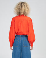 Clementine Shirt - Poppy Red