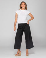 Ria Pant With Pockets - Black