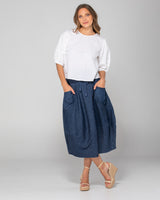 Guru Skirt - Dark Denim