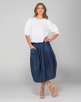 Guru Skirt - Dark Denim