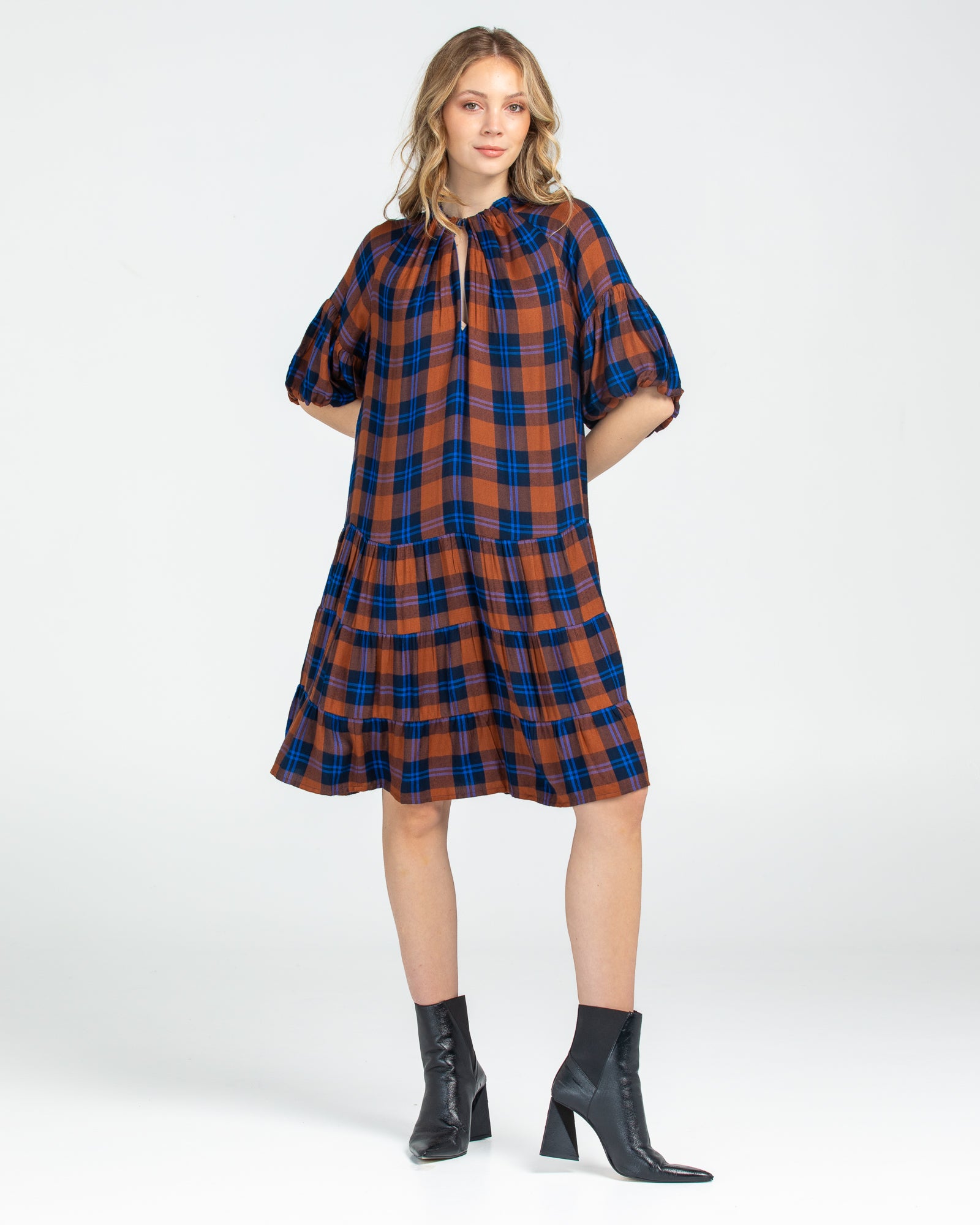 Maurie Dress - Scout Check