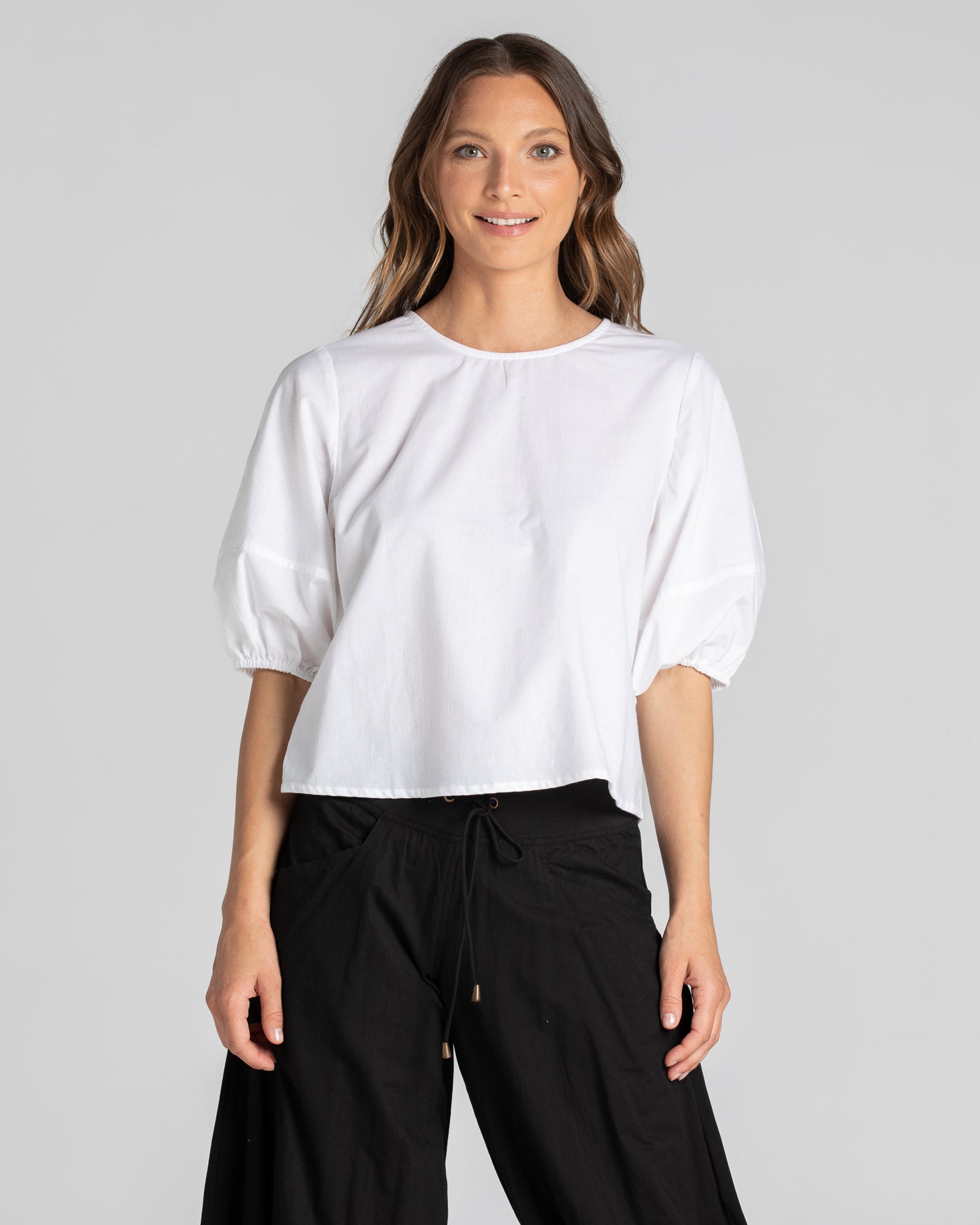 Ava Top - White