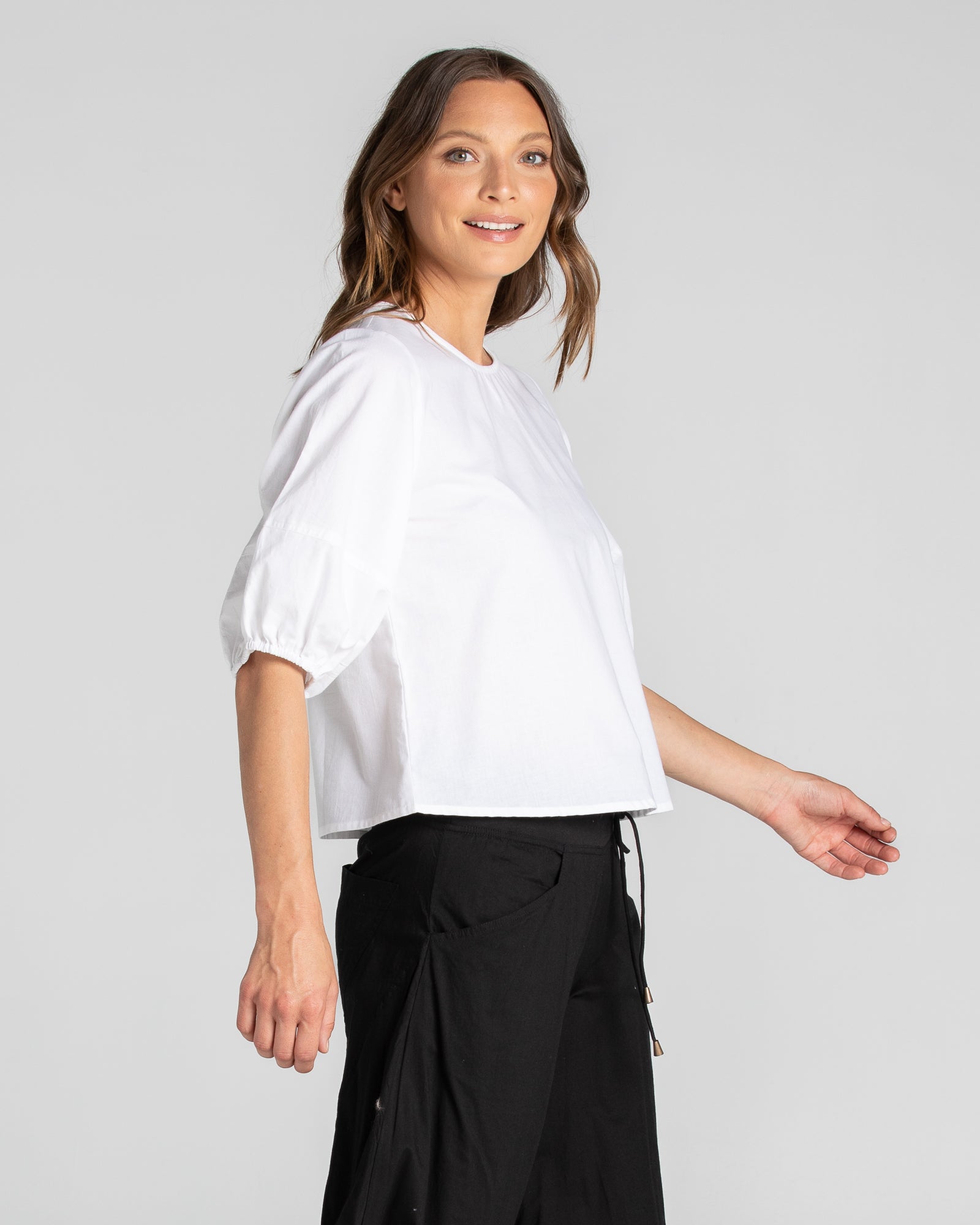 Ava Top - White