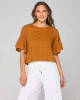 Marni Top - Mustard