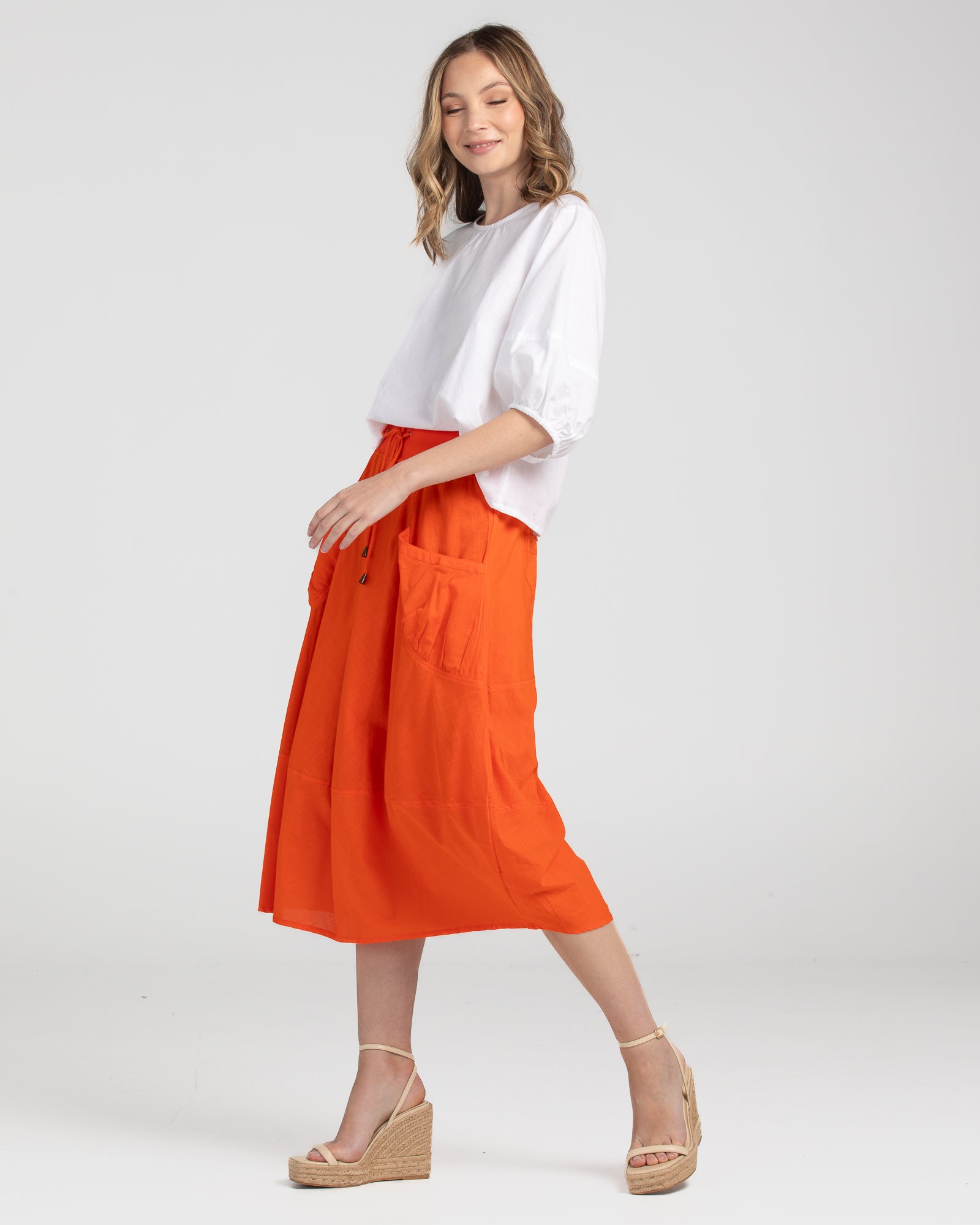 Guru Skirt - Mandarin Spice