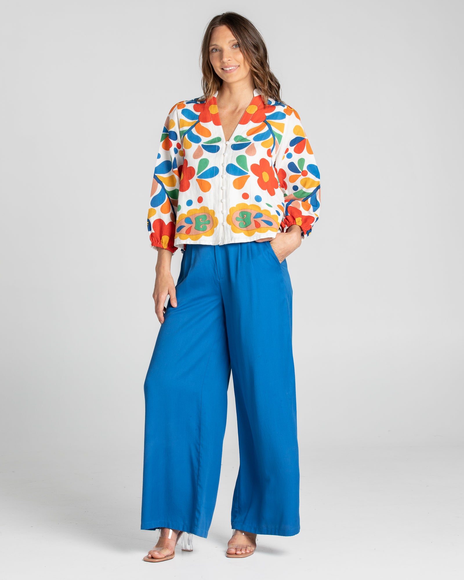 Roe Pant - Surf Blue