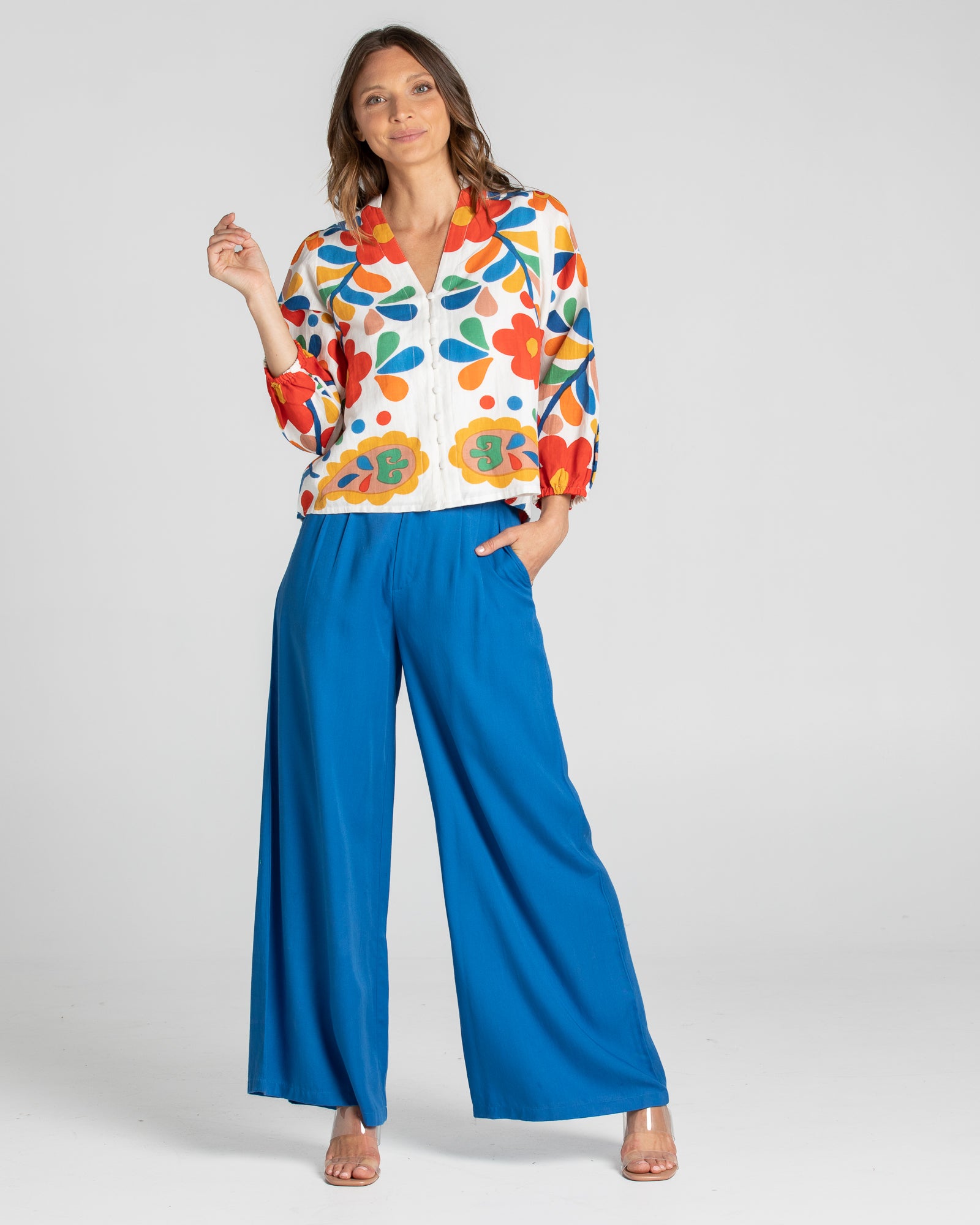 Roe Pant - Surf Blue