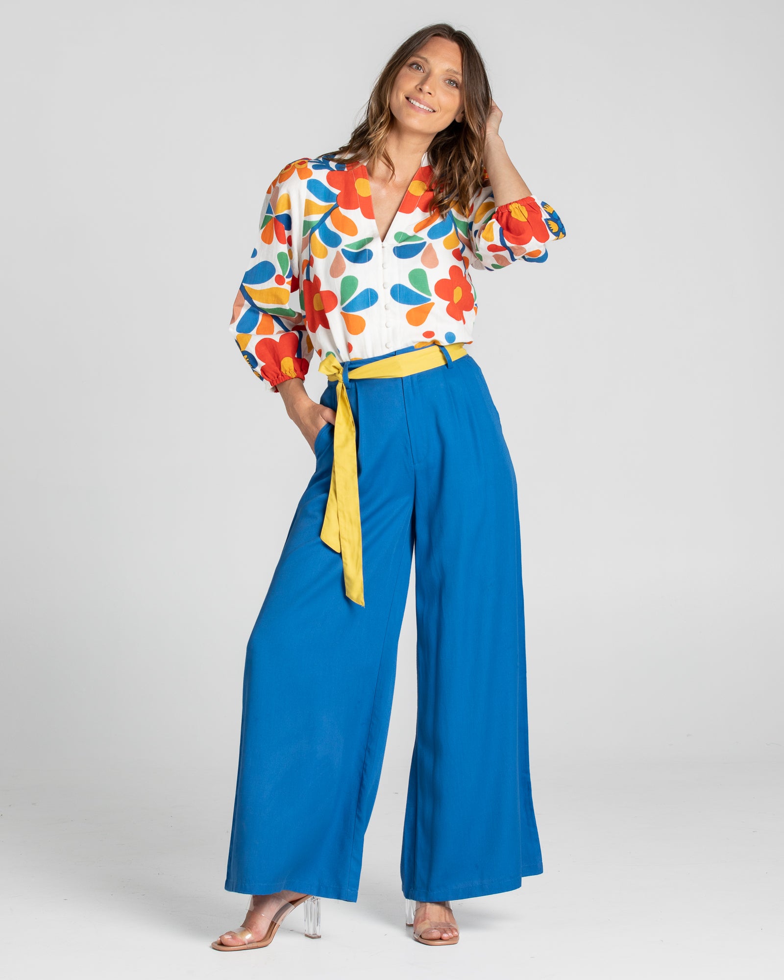 Roe Pant - Surf Blue