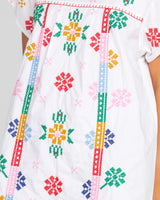 Opihi Dress - Embroidered Multi