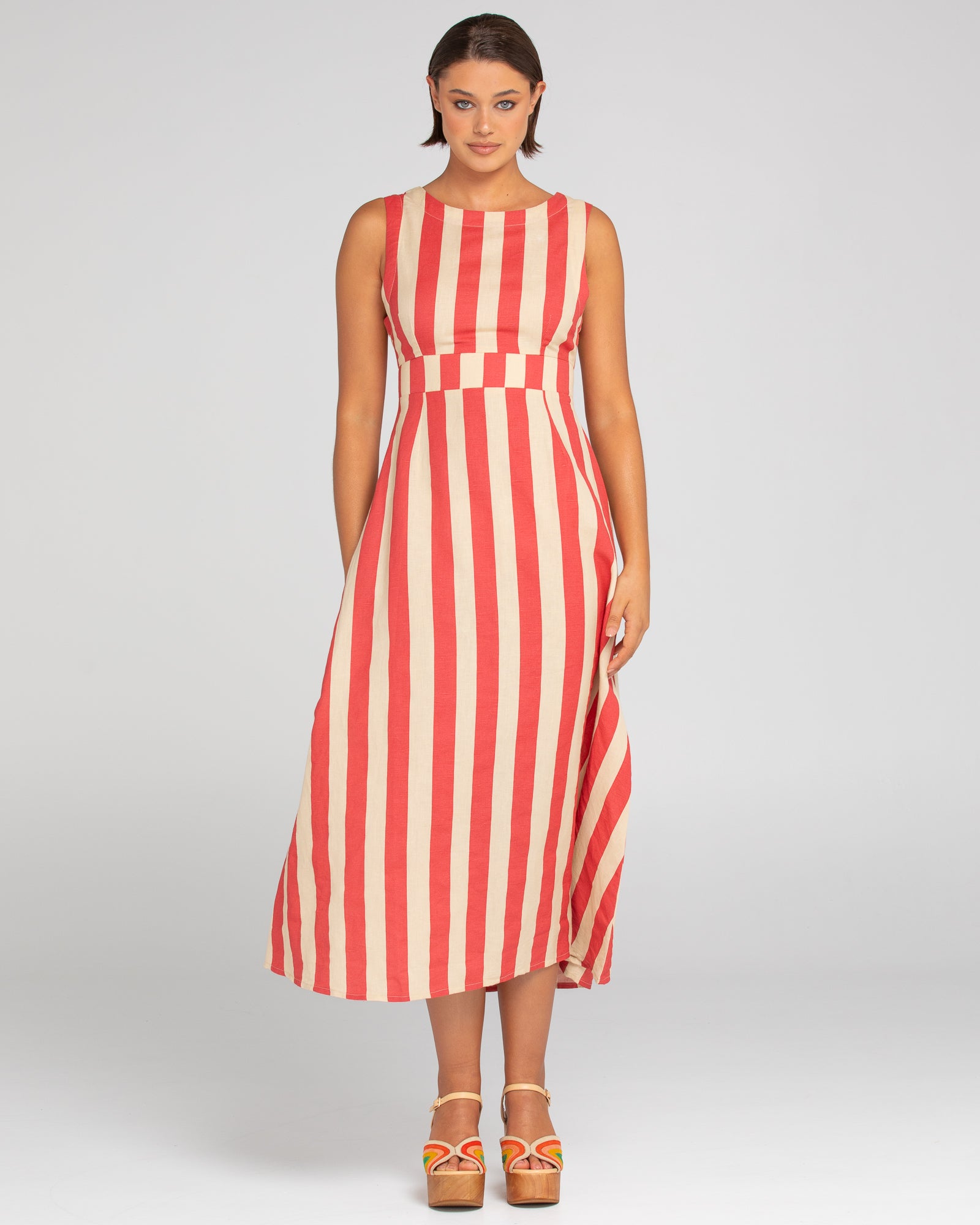 Colada Dress - Kaia Stripe