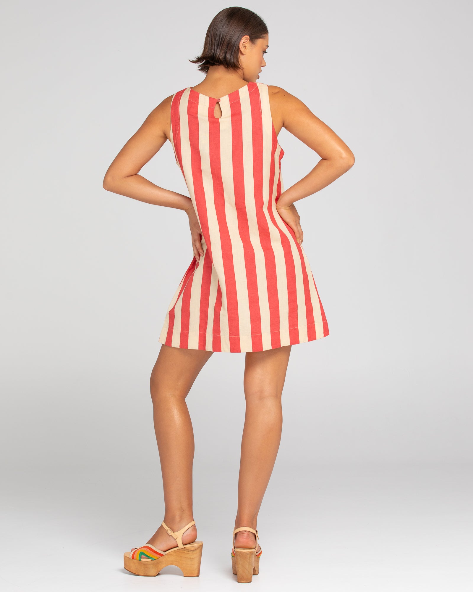 Mina Dress - Kaia Stripe