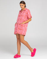 Cabana Shirt Dress - Mina