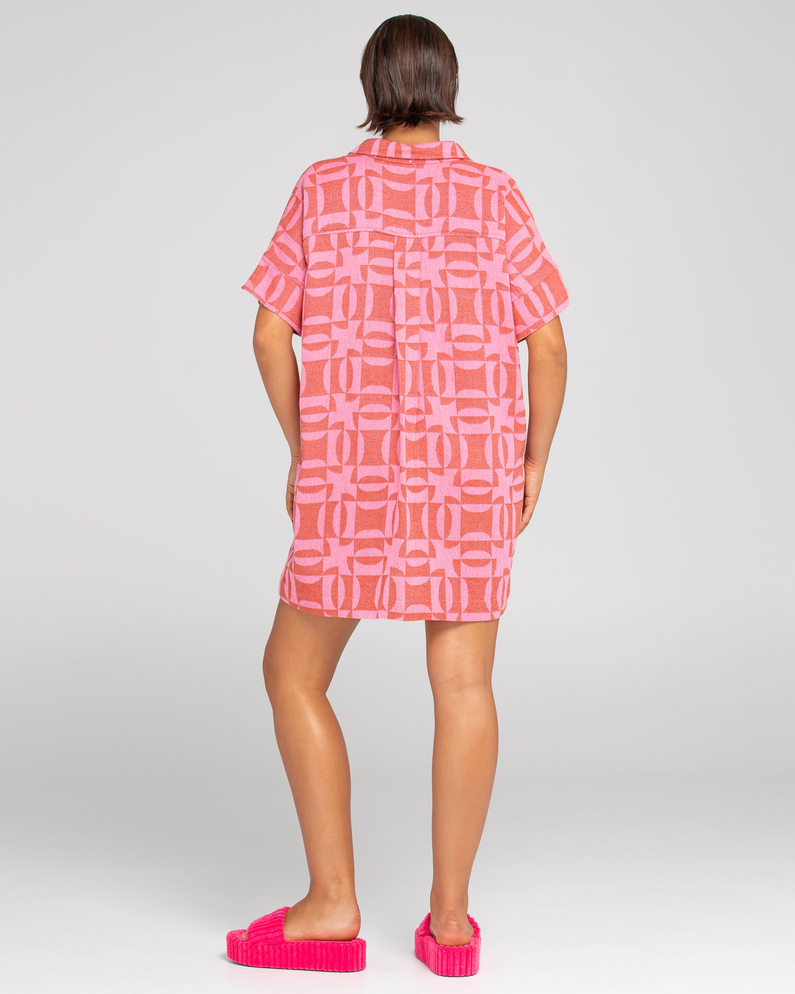 Cabana Shirt Dress - Mina