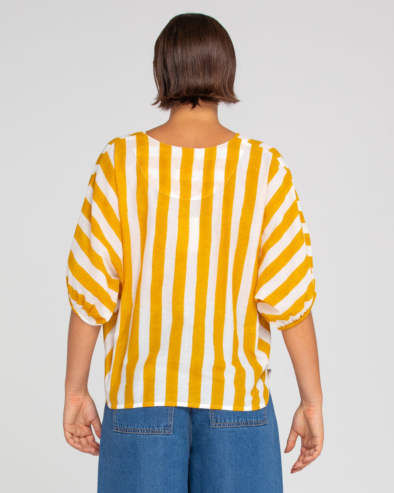 Sami Top - Tropical Stripe