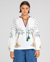 Palm Shirt - White