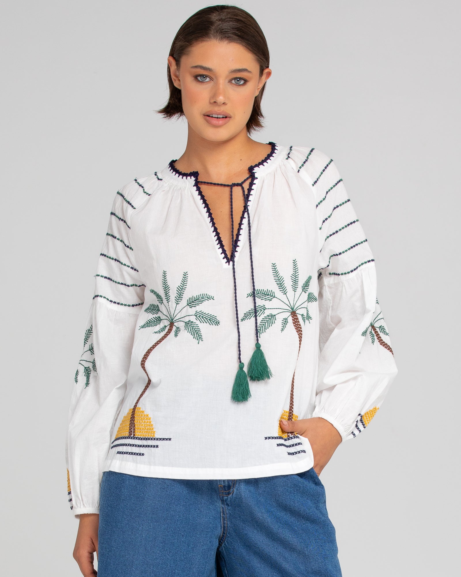 Palm Shirt - White