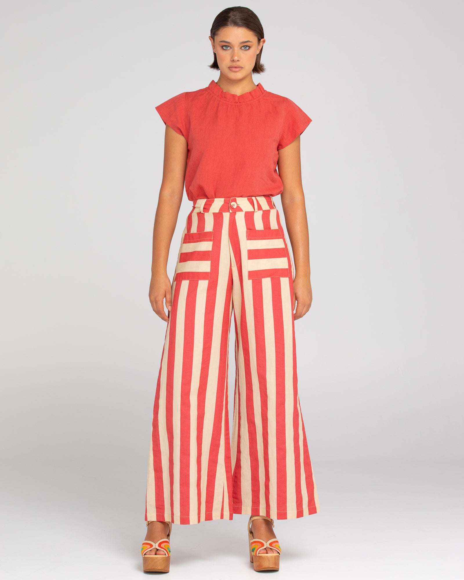 Fay Pant - Kaia Stripe