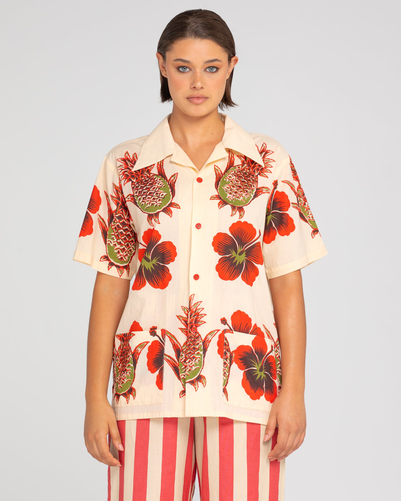 Tropicana Shirt - Hibiscus