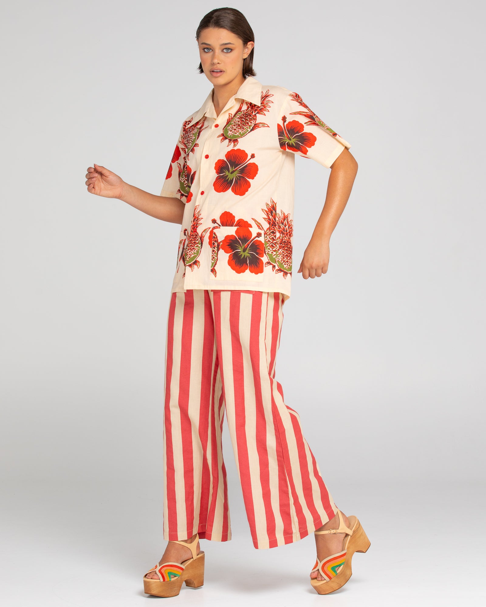 Tropicana Shirt - Hibiscus