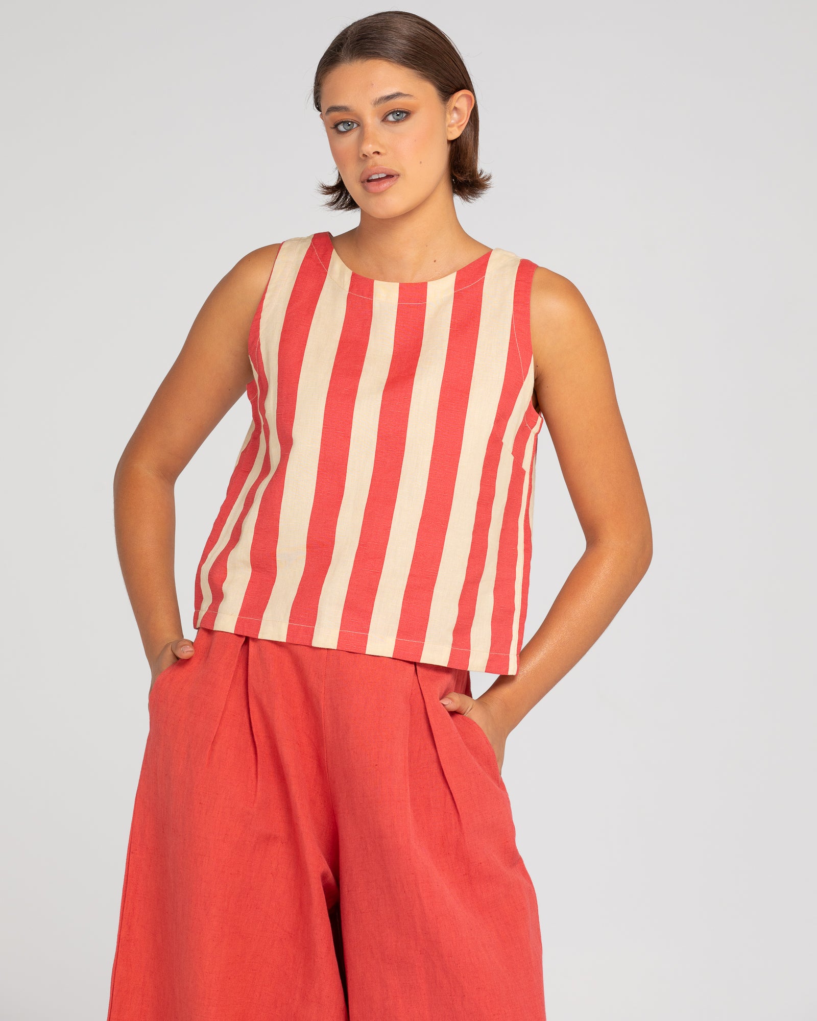 Mina Top - Kaia Stripe