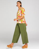 Ria Pant With Pockets - Khaki