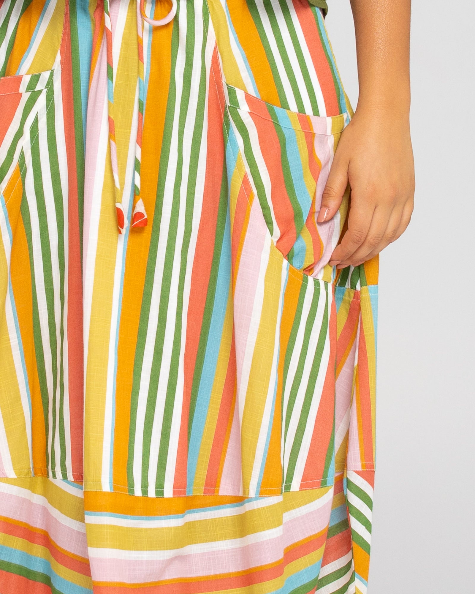 Guru Skirt - Ailana Stripe