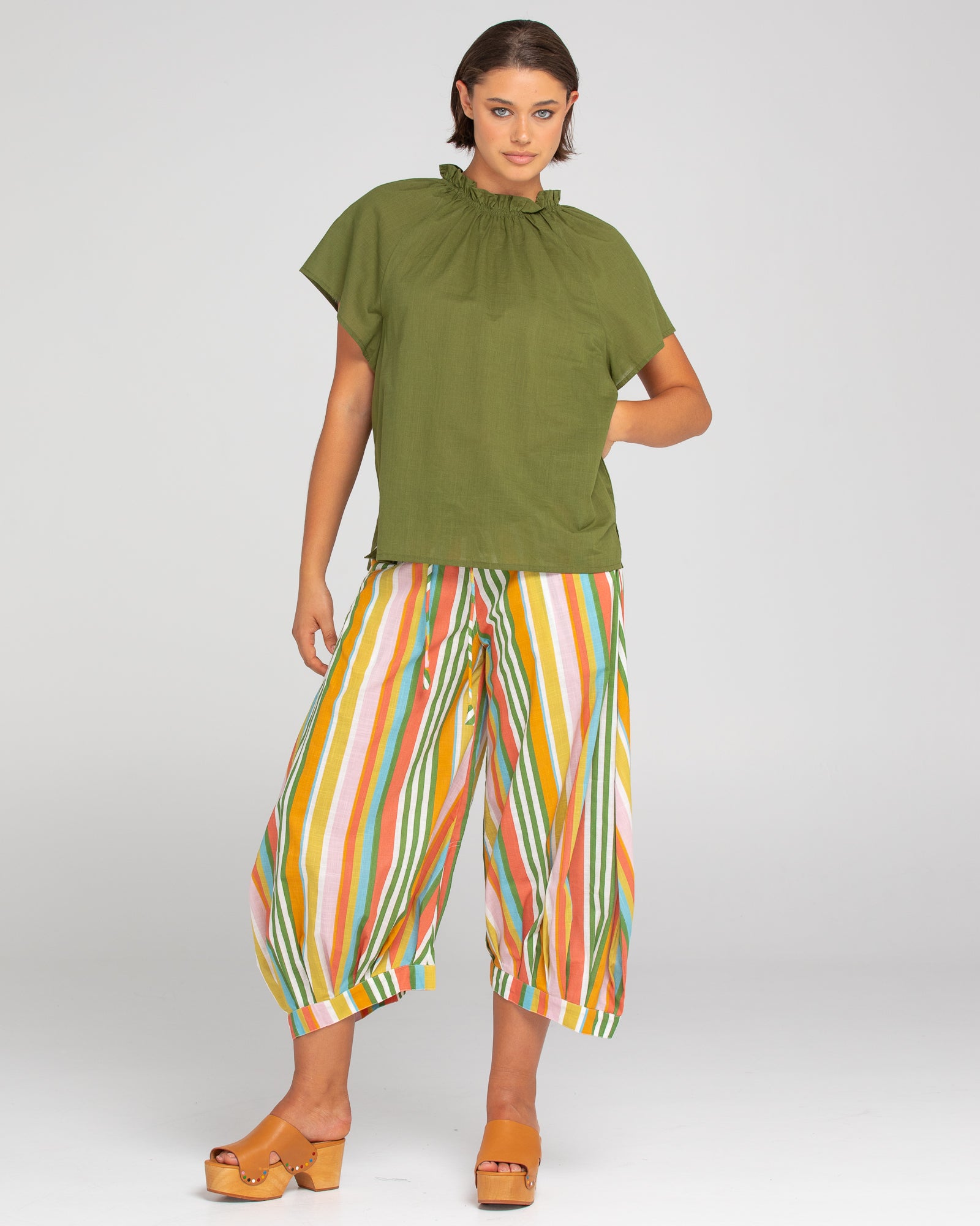 Guru Pant - Ailana Stripe