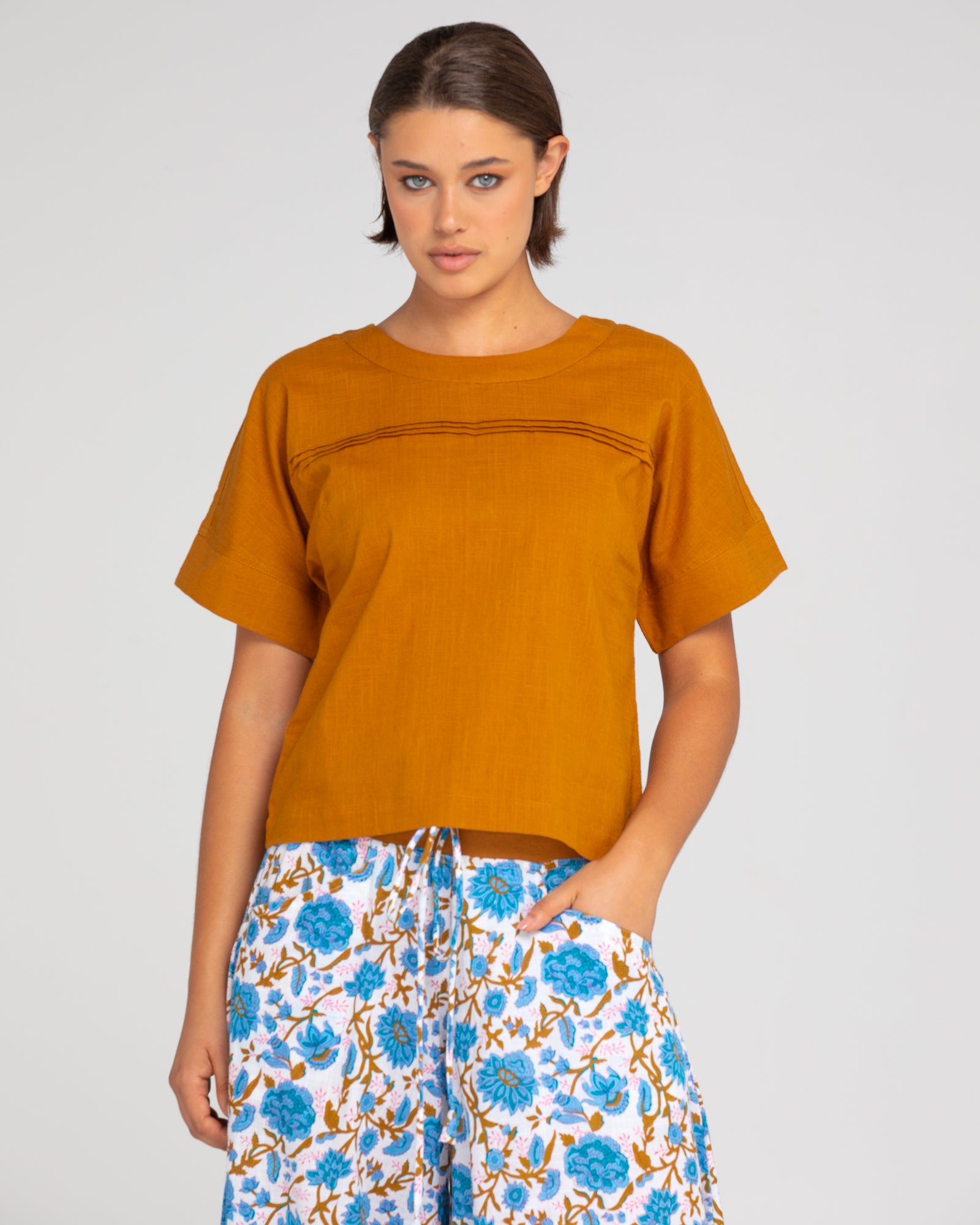 Haven Top - Mustard