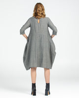 Elka Dress - Winter Black Chambray