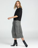 Guru Skirt - Winter Black Chambray