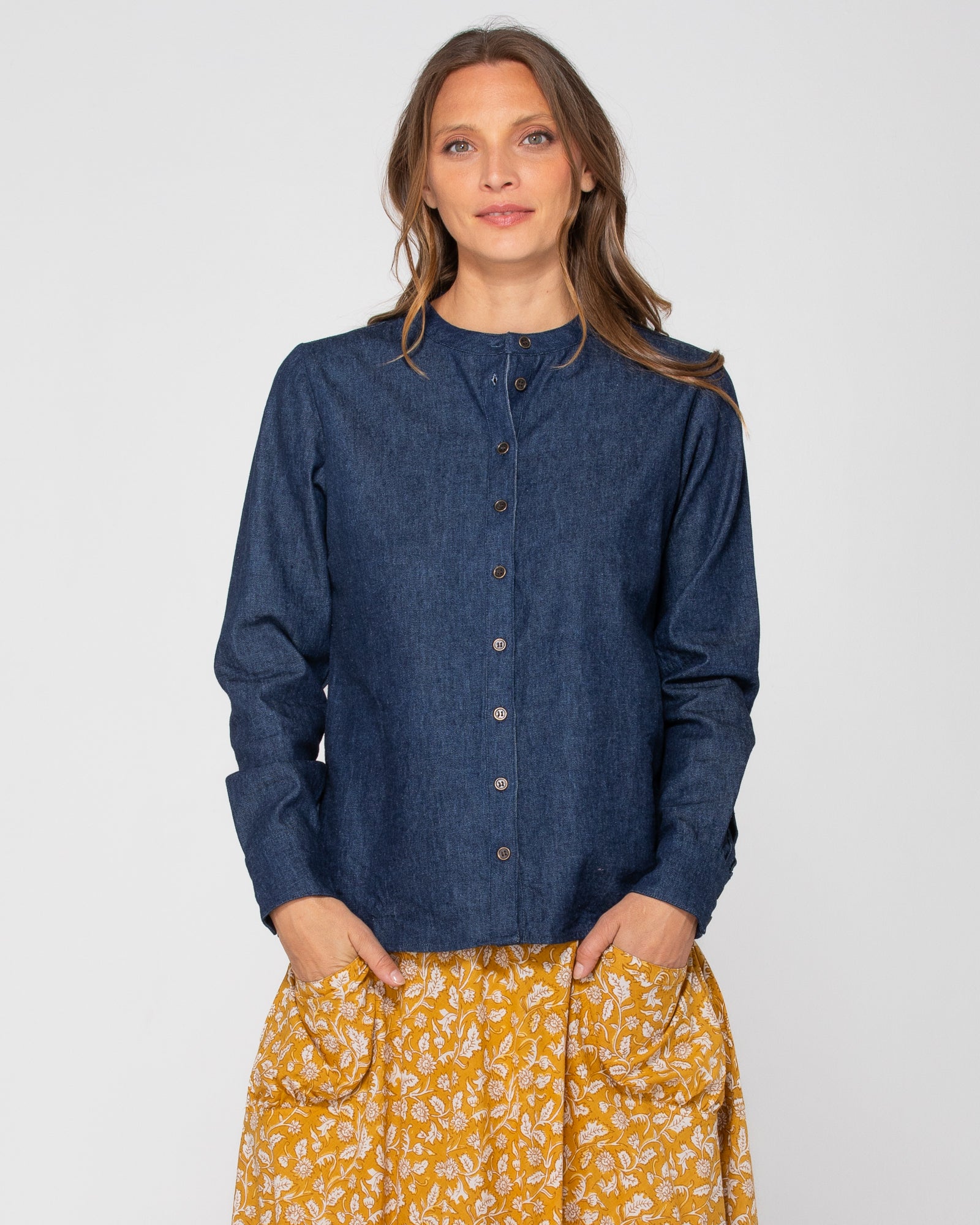 Coco Shirt - Dark Denim